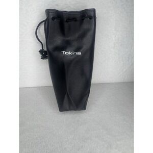 Tokina 9" Lens Case Drawstring Soft Pouch Black Protective Storage Bag